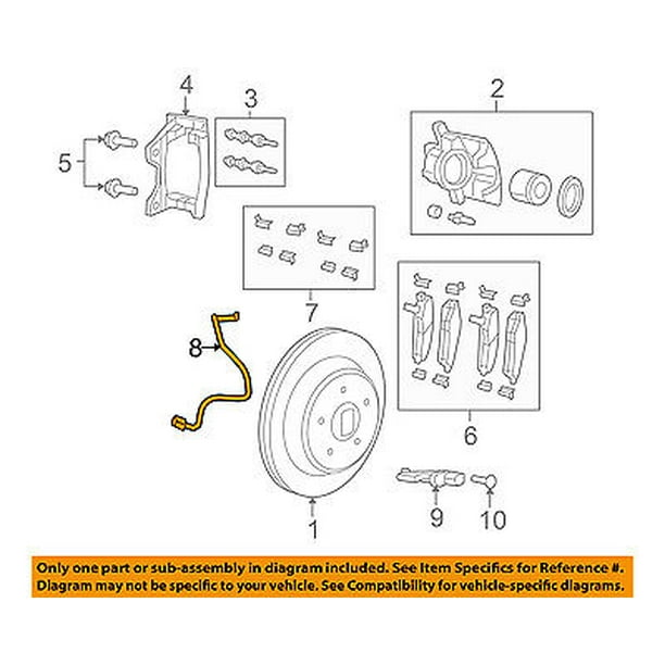 07-16 Chrysler Dodge Jeep New Rear Disc Brake Pads Mopar Factory Oem 07-16 Chrysler Dodge Jeep New Rear Disc Brake Pads Mopar Factory Oem